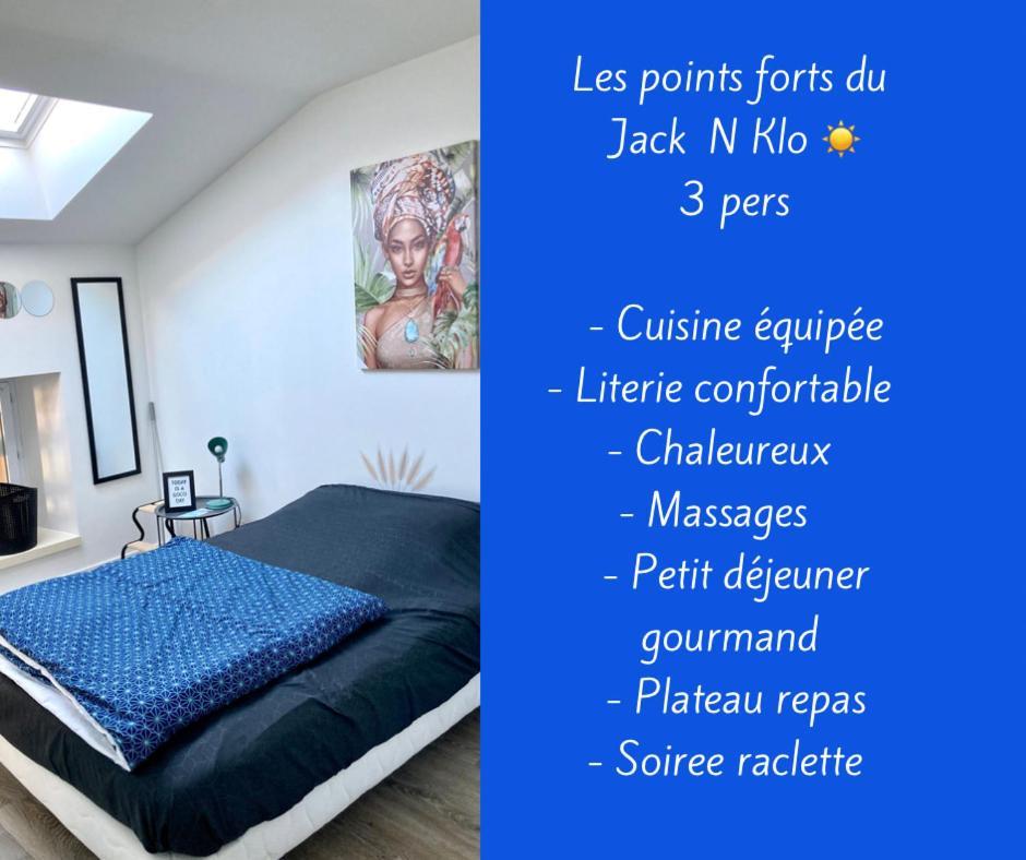Le Jack' N Klo, Acces Terrasse De L'Etablissement Lejlighed Rives  Eksteriør billede